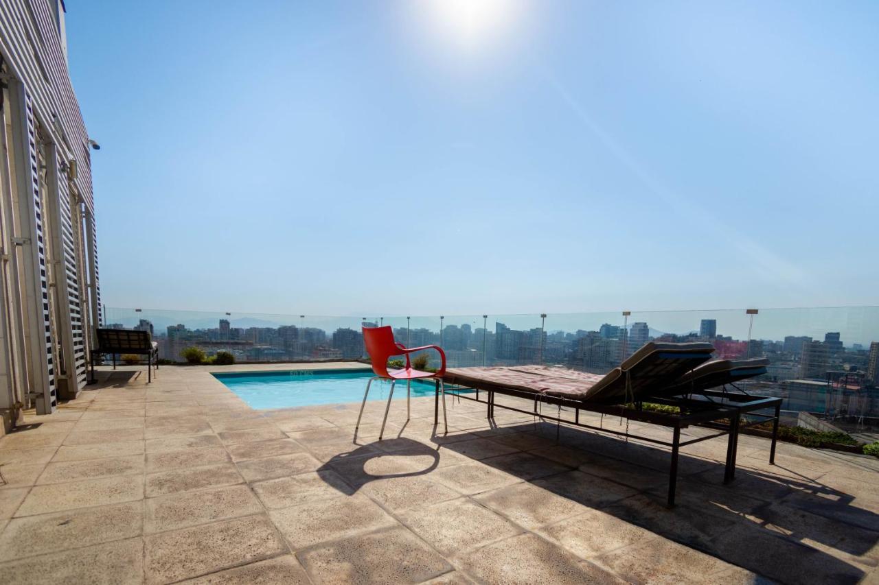 Tribeca Twin Room - Studio With Pool, Wifi, Ac Santiago Exterior photo